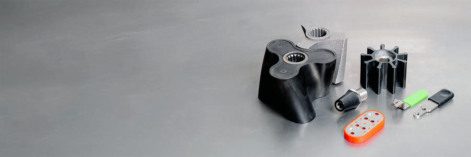 Gummi / metal forbindelser